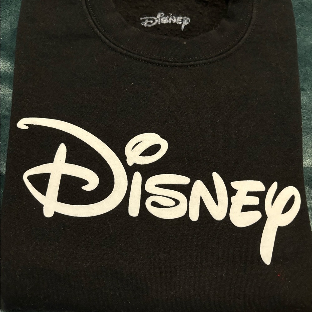 Black Disney Crewneck Sweater